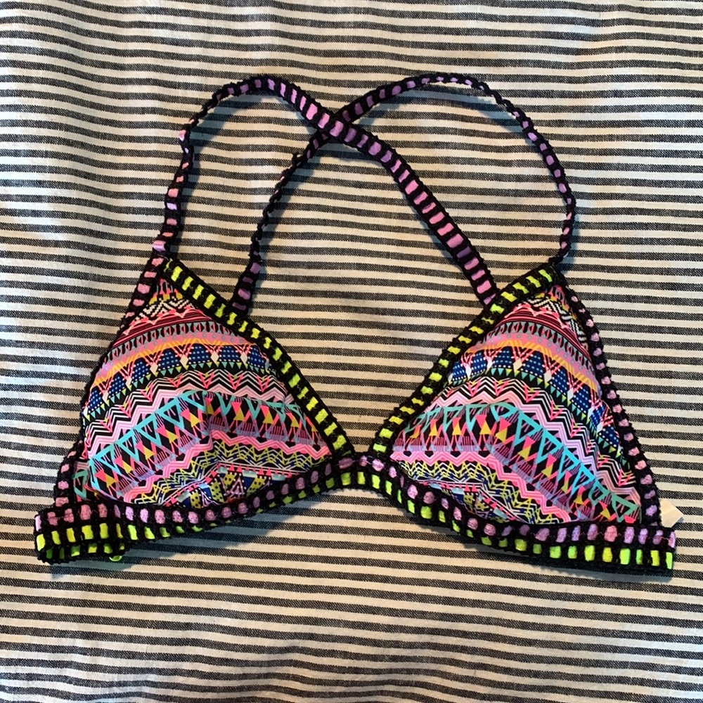 Victoria’s Secret Geometric Print Triangle Bikini